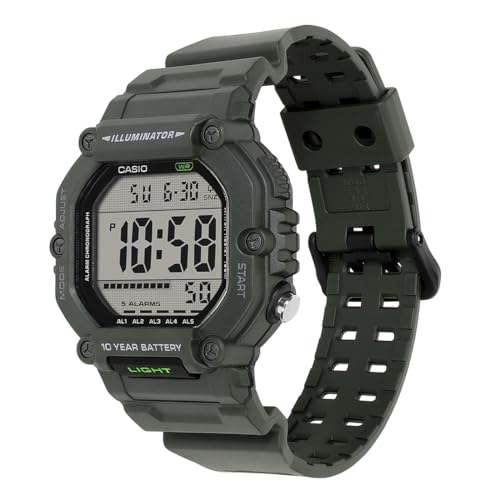 Image of Casio AE-1600HX-3AVDF Digital Clear Watch Unisex (D438)