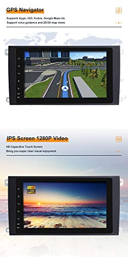 pour Porsche Cayenne 2003-2010 Android 12 Double Din 8" Voiture Multimédia GPS Navigation Auto Radio Stéréo Voiture Auto Play/TPMS/OBD / 4G WiFi/Dab/SWC - Image 4