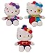 Jemini 022684 Peluche Hello Kitty Clown, 17 cm, 1 pezzo, modelli assortiti