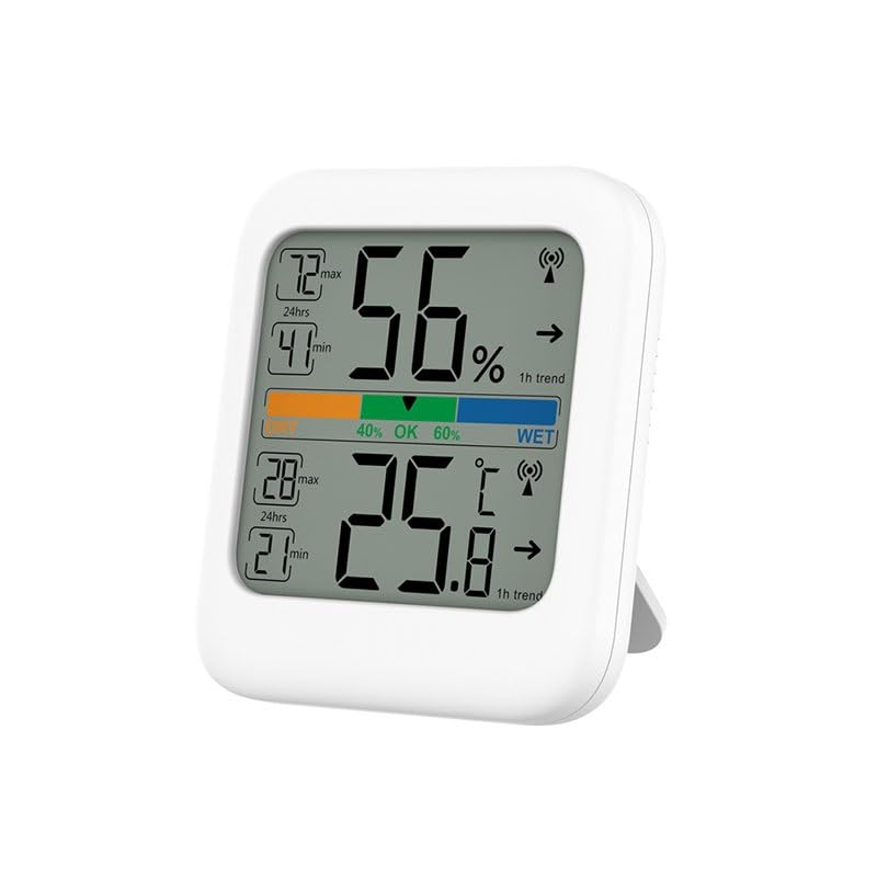 Home Indoor Color Screen Precise Wall Mounted Temperature Gauge Table