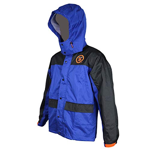 76 Lubricants 76レインウェア ブルー L/W764-BL-L