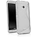 HTC One (M7 2013) Case, BoxWave® [DuoSuit] Ultra Durable TPU Case w/ Shock Absorbing Corners for HTC One (M7 2013) - Frosted Clear