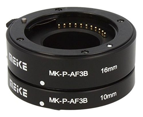 Impulsfoto Automatik Zwischenringe 2-teilig 10mm & 16mm Fuer Makrofotographie passend zu Panasonic DSLR (Micro Four Third)