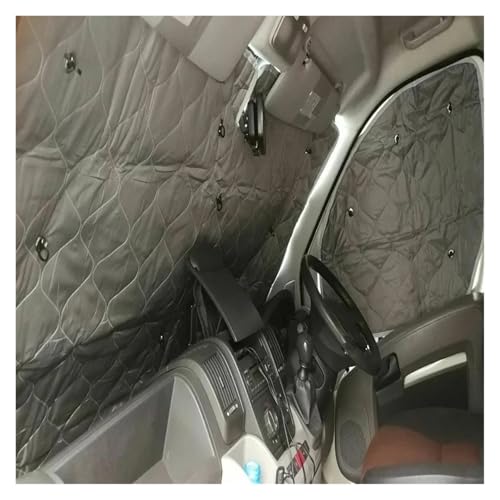 Pare-soleil voiture anti-UV pour Fiat Ducato 2006-2022 bâche protection pare-brise - 4