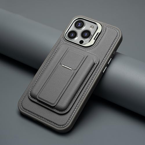 Étui en cuir iPhone 13 Pro Max avec porte-cartes pour vie active
