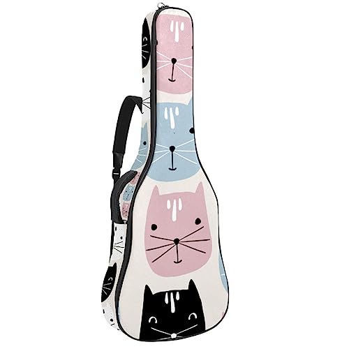 Housse de protection imperméable en tissu Oxford pour guitare électrique avec poignée latérale rembourrée Motif floral aquarelle, Multicolore 4., 42.9×16.9×4.7 in, Sacs pour guitare acoustique - Les Beatles, Paul McCartney, John Lennon, RIngo Starr, George Harrison Housse de protection imperméable en tissu Oxford pour guitare électrique avec poignée latérale rembourrée Motif floral aquarelle, Multicolore 4., 42.9x16.9x4.7 in, Sacs pour guitare acoustique