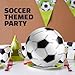 Inflatable Soccer Balls (Pack of 12) 16-inch, Beach Balls Bulk for Beach Toys & Soccer Birthday Party Decorations & Party Favors for Kids, Goodie Bags Stuffers