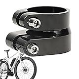 Nahtloser Anhaftung: Unsere Sitzklemme der Fahrräder sorgt für mühelose Sitz in der Sitzung. Erleben Sie die Freude an einer komfortablen Reise mit seinem leichten 43-Gramm-Design und einem einfachen Installationsprozess.