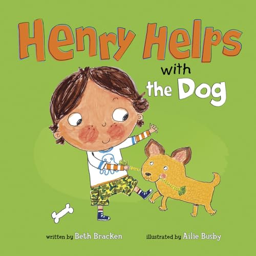 Henry Helps With the Dog