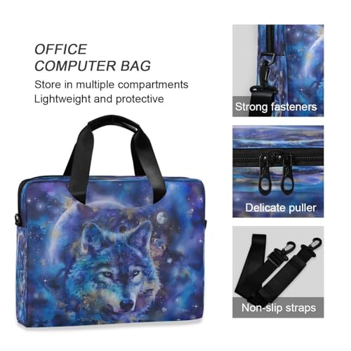 Bolso para Laptop Galaxy Acuarela L 15.7in W 3in H 11.8in miniatura 6