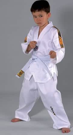 Kwon® Taekwondo Anzug Mit Gürtel 551005 Tiger TKD Kinder Kids Junior