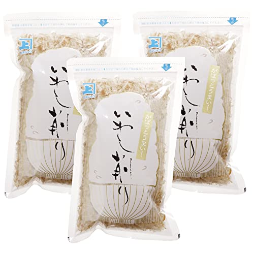 兼上 がばっとうまい! いわし削り45g ×3袋セット レシピ付き 国産 無添加 ごはんのおとも ふりかけ ご飯のお供 削り節 カネジョウ