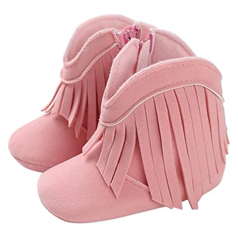 Momolaa Baby Girls Cowboy Tassel Boots Cover