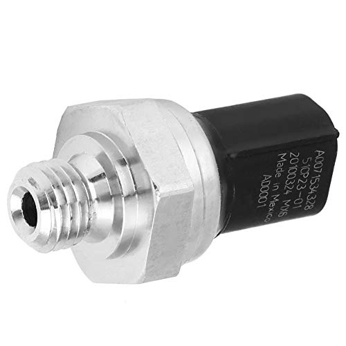 Brandstofdruksensor, schakelaar voor auto-uitlaatdruksensor voor W169 W245 A0071534328 zwart + zilver