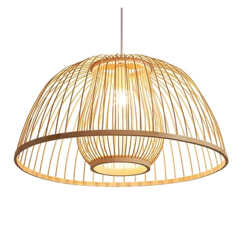 Suspension dôme beige 40cm éliminez l'éclairage agressif du salon
