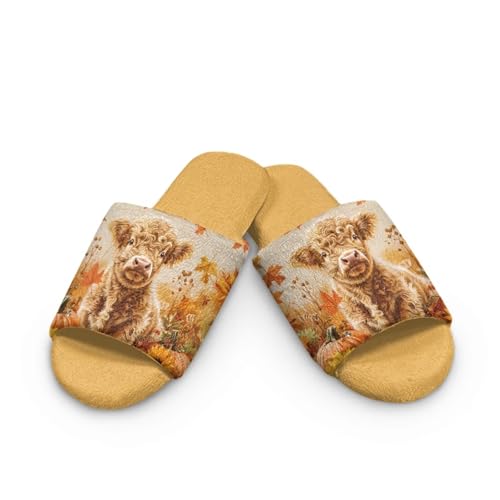 Forchrinse House Slippers for Women Open Toe Guest Slippers Washable Reusable Spa Hotel Shoes for Indoor Outdoor2