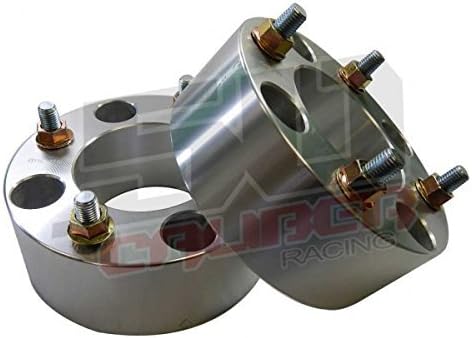 50 Caliber Racing 4x110mm Wheel Spacer – 2" Thick CNC Billet Aluminum – 10x1.25 Studs – Fits Yamaha Rhino & UTV/ATV Models – Improves Clearance, Stability & Stance – Set of 2 [5284]