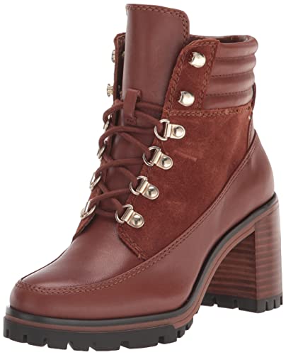 Vince Camuto Women's Footwear Donenta Shearling Lace Up Bootie Ankle Boot