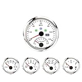 MOTOR METER RACING W PRO Series 5 Gauge Set - 85mm 3-3/8