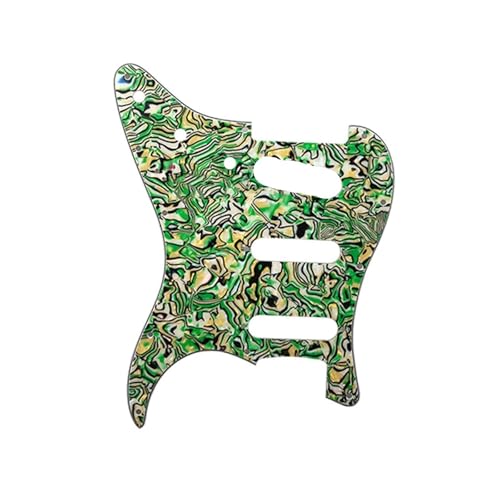 Pickguard guitare électrique SSS motif coque colorée brillante