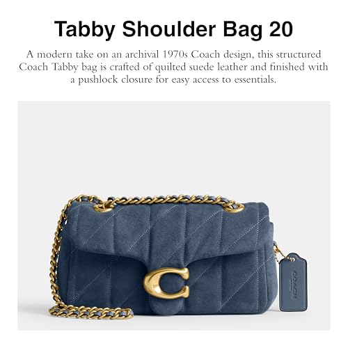 Image of COACH Women's Quilted Leather Tabby 20 Shoulder Bag