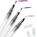 Ohuhu Water Coloring Brush Pens, Set of 3 Brush Tips for Watercolor Painting, Water Soluble Pencils, Brush Pens, Markers, Solid Colors or Powdered Pigment