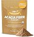 Organic Acacia Fiber Powder (30 Ounce): Natural, Whole Food, Plant Based Prebiotic Superfood for Gut Health