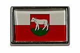 motorrad hotel kelbra Rückseite mit Butterflyclip U24 Pin Kelbra Flaggenpin Anstecker Anstecknadel Fahne Flagge