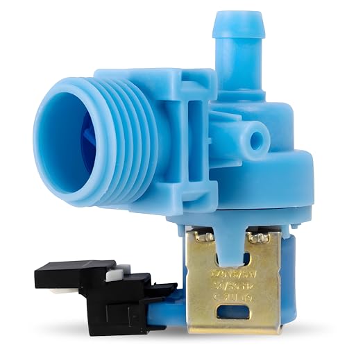 BlueStars Upgraded W10327249 W11175771 W10195047 W10327250 W10872255 W11130744 Dishwasher Water Inlet Valve Replacement - For Whirlpool Kenmore 665 662 Dishwashers - Replaces W10316814 W11130743