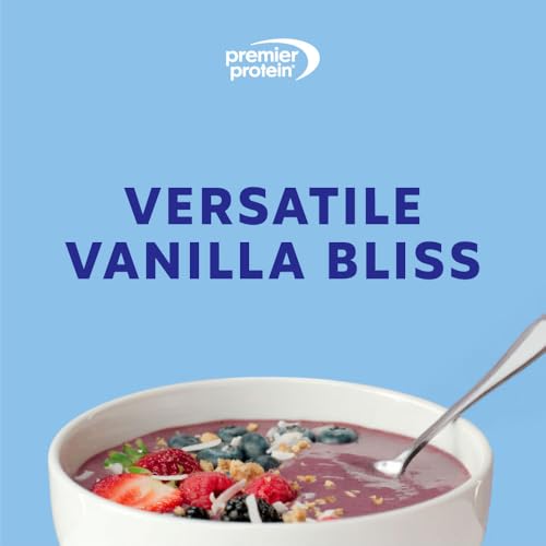 Premier Protein Powder Plus Fiber, Vanilla, 25g Protein, 7g Fiber to Support Gut Health, No Added Sugar (17 Servings) - Image 6