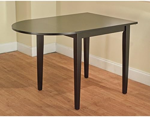Black Drop Leaf Dining Table
