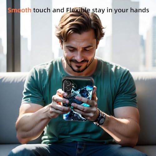 GFEWYTJYJ for Galaxy A16 5G Case,[10 FT Military Grade Drop Protection] Non-Slip Heavy Duty Shockproof Phone Case for Samsung Galaxy A16 5G 6.7 Inch 2024,Galaxy Wolf - image 5