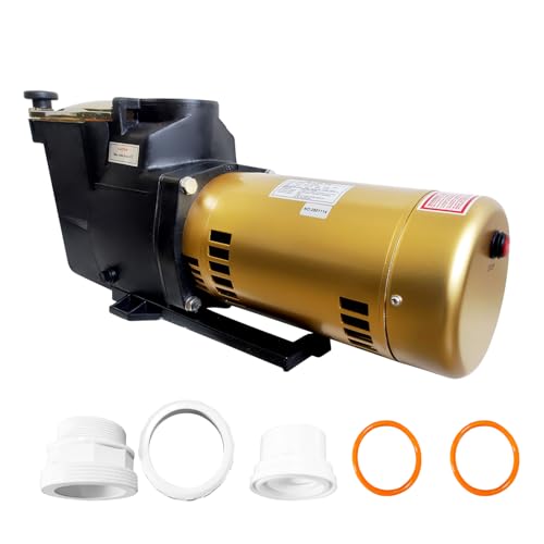 W3SP2610X152S 1.5 HP Inground Pool Pump 220V-230v 2-Speed,Dual-Speed Super Pool Pump Compatible With Hayward In-Ground Swimming Pools and Spas SP2610X152S
