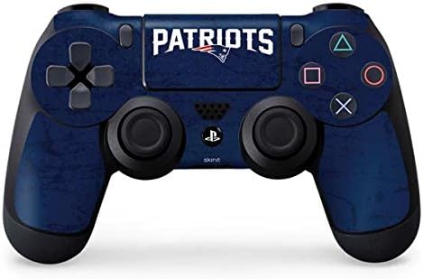 SkinIt Decal Gaming Skin for Sony PlayStation 4/PS4 Dual Shock4 Controller - Distressed NFL