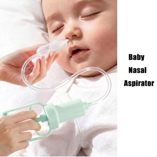 Image of PandaEar Baby Nasal Aspirator, Nose Cleaner - Manual Mucus Remover with Soft Silicone Tip for Infants, Reusable, Easy to Use