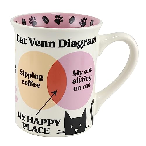 Mug de cerámica Enesco Our Name is Mud multicolor 16 oz miniatura 1