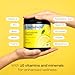 KEY NUTRIENTS Multivitamin Electrolytes Powder No Sugar - Refreshing Lemonade Electrolyte Powder - Sodium & Energy Supplement - Hydration Powder - No Calories - 90 Servings - Made in USA
