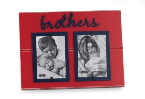 Mud Pie Brothers Double Photo Frame