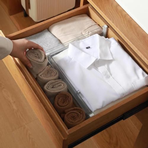 Adjustable Drawer Dividers - 2 Pack Expandable Organizers - Image 3