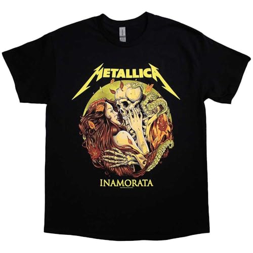 Metallica Inamorata Band Logo T Shirt Size S