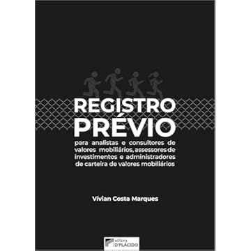 Capa do livro Registro Prévio Para Analistas e Consultores de Valores Mobiliários, Assessores de Investimentos e Administradores de Carteira de Valores Mobiliários