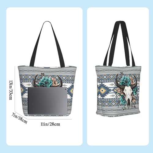 Tote Bag for Women Reusable Shopping Tote Bag Zippered Inspirational Scripture Shoulder Bags2