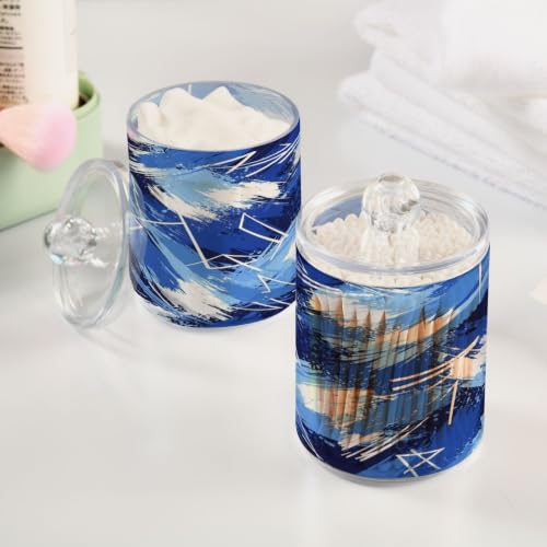Botes Qtip para bastoncillos de algodón que solucionan el desorden de las almohadillas 6