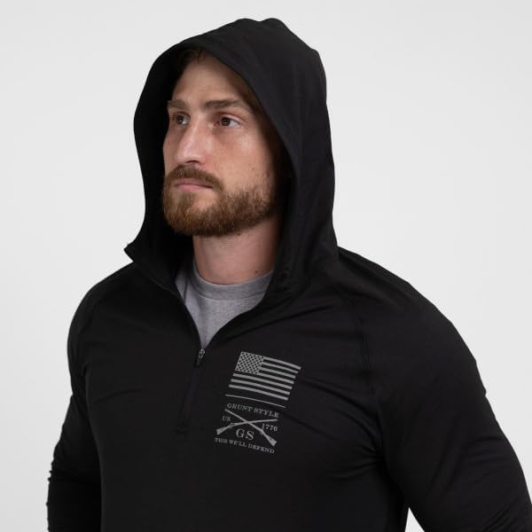 Grunt Style All-Day 1/4 Zip Hoodie