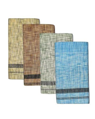 Image of Self Design Lungi & Dhoti for Men (Unstitched)| Lungi for Mens Cotton Blend | 2 Meter | Soft, Lightweight & Breathable Fabric | Ethnic Wear for Daily Use
