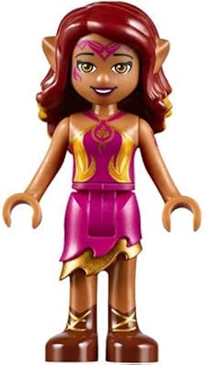 LEGO Elves Minifigure - Azari Firedancer (Magenta & Gold) 41185