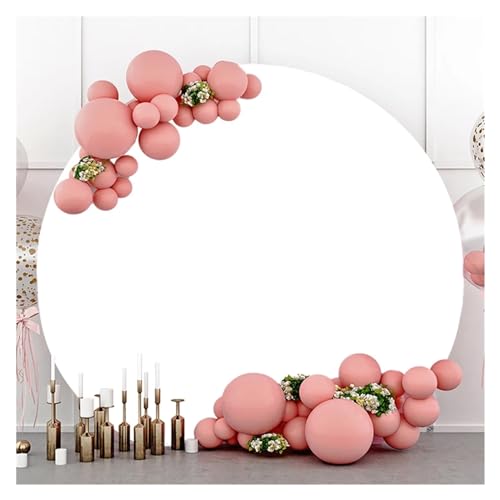 Arc de mariage et décoration de fête d'anniversaire avec fond photo blanc et argent - 8