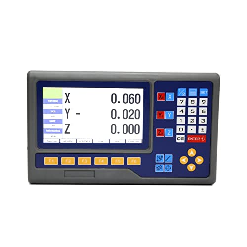 Pantalla Digital LCD 3 Ejes para Máquina de Torneado miniatura 1
