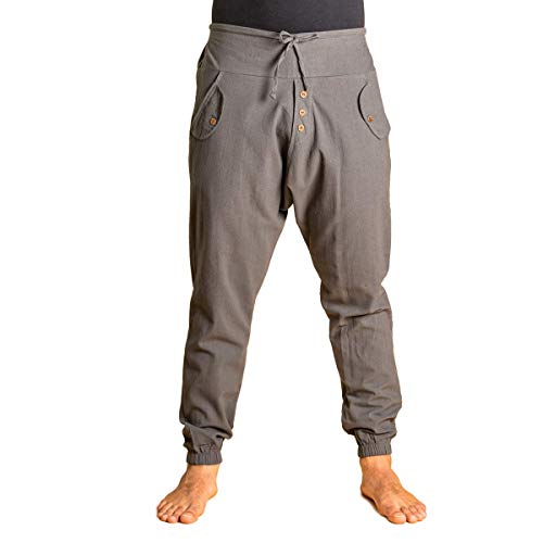 Preisvergleich Produktbild PANASIAM Yogipants, Cotton, Grey, M