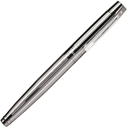 Sheaffer 300 Straightline Chased Chrome Rollerball Pen (9326-1)